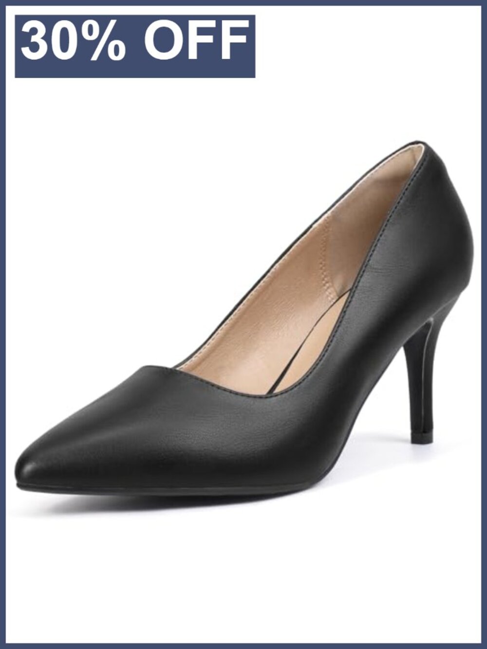 IDIFU Women's High Heels Pointed Toe Stiletto Pumps